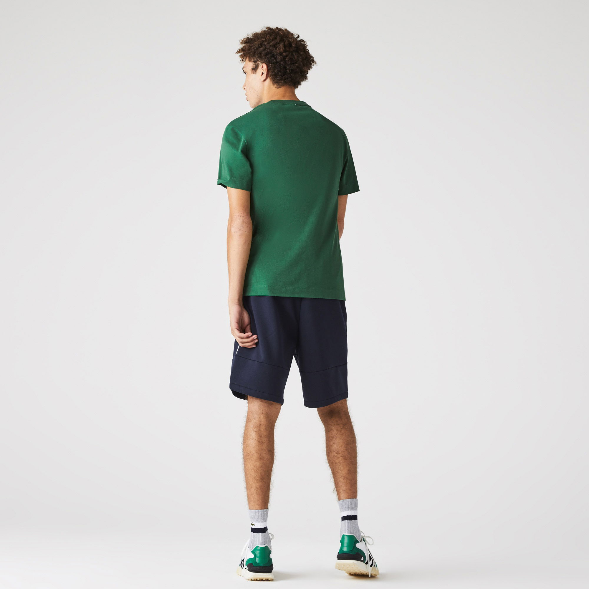 Lacoste Erkek Regular Fit Baskılı Lacivert Şort