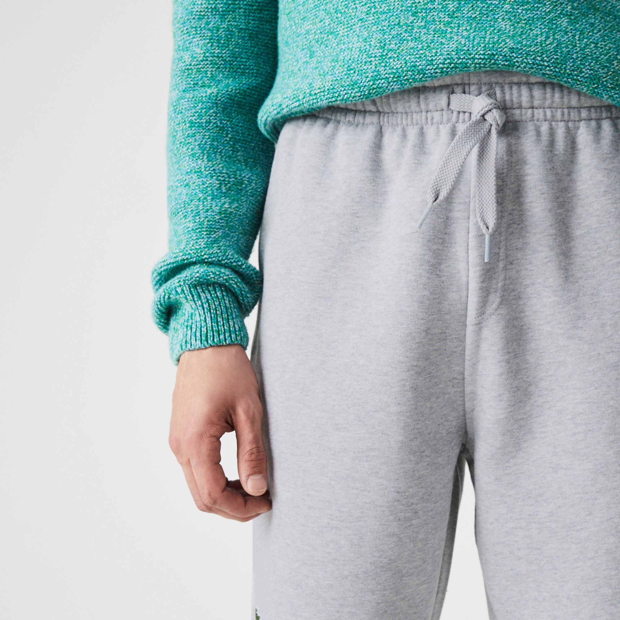 Lacoste SPORT Erkek Regular Fit Gri Şort