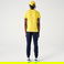 Lacoste Erkek Slim Fit Bisiklet Yaka Baskılı Sarı T-Shirt