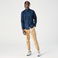 Lacoste Erkek Slim Fit Desenli Lacivert Gömlek