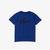 Lacoste SPORT Erkek Çocuk Bisiklet Yaka Baskılı Mavi T-ShirtV2H