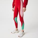 Lacoste Női SPORT színes blokkos kötött leggings nadrág