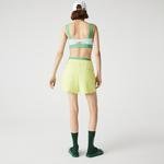 Lacoste Kadın Baskılı Açık Yeşil Bikini Üstü