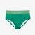 Lacoste Kadın Baskılı Açık Yeşil Bikini AltıBordo