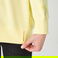 Lacoste L!VE Erkek Relaxed Fit Bisiklet Yaka Baskılı Sarı Sweatshirt