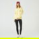 Lacoste L!VE Erkek Relaxed Fit Bisiklet Yaka Baskılı Sarı Sweatshirt