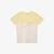 Lacoste Kız Çocuk Bisiklet Yaka Renk Bloklu Sarı T-ShirtSarı