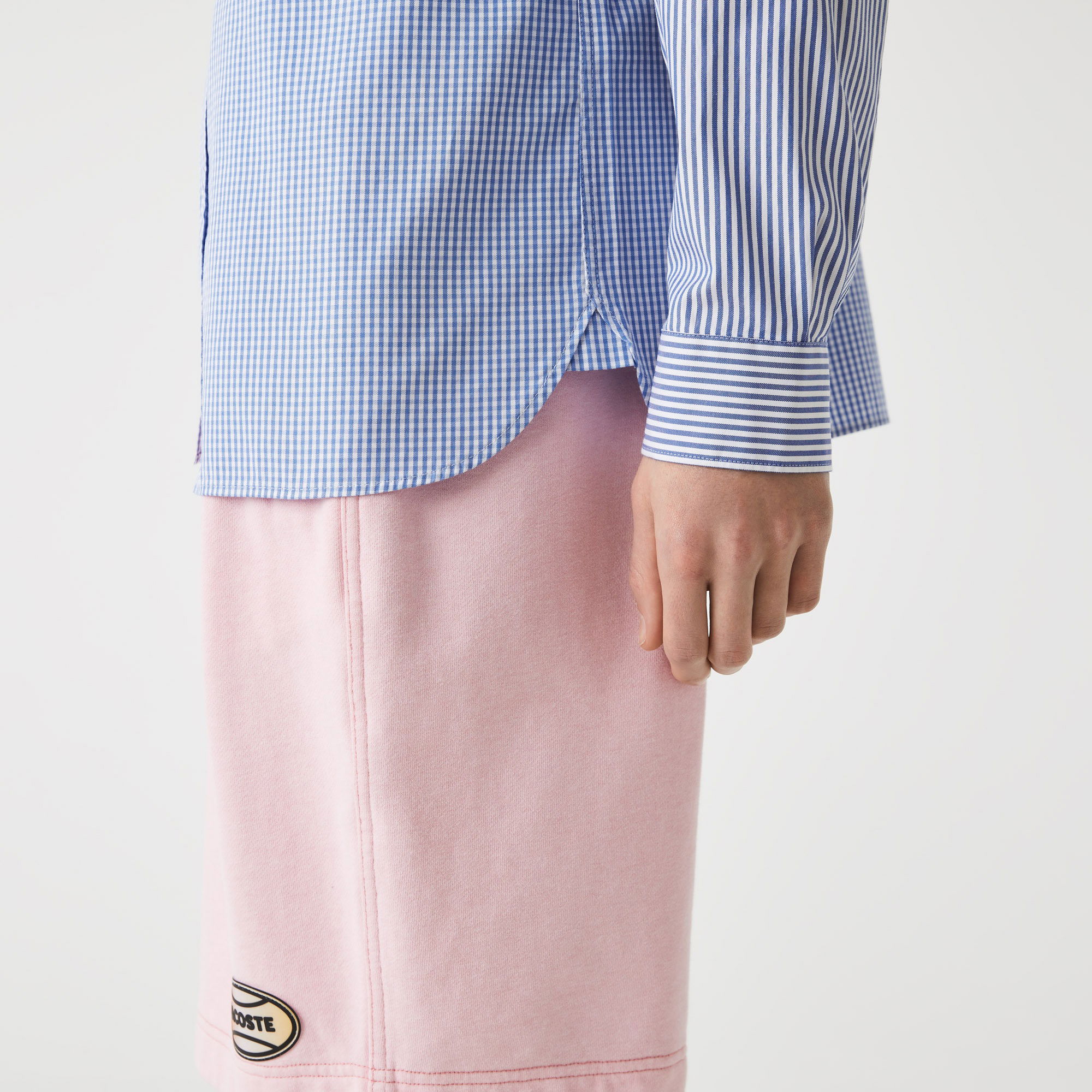 Lacoste Erkek Slim Fit Ekose Mavi Gömlek