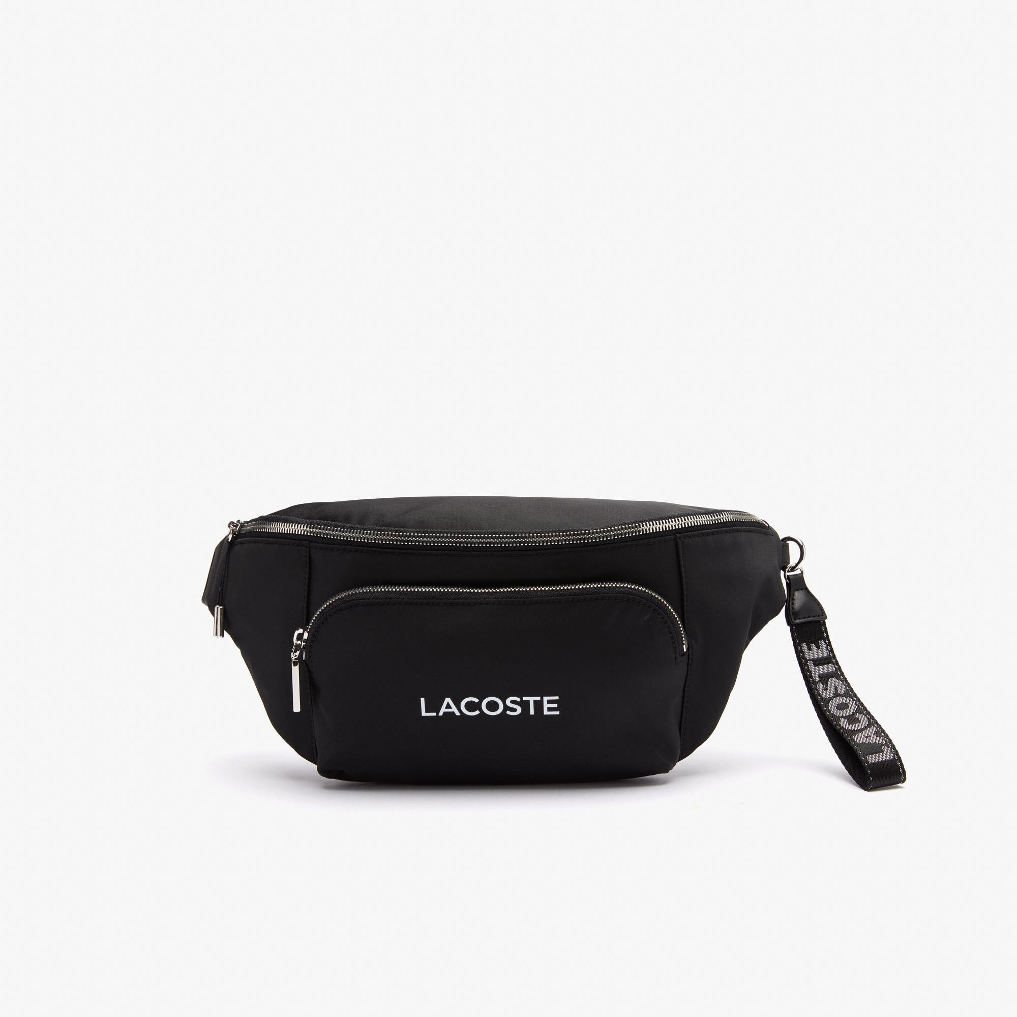 Lacoste Unisex  márkás nagyméretű nylon övtáska