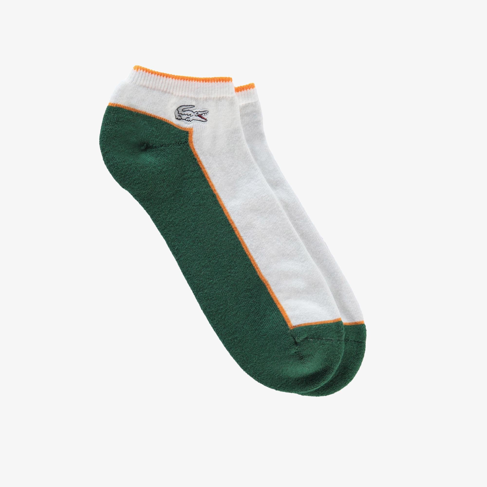Lacoste Trainer Erkek Renk Bloklu Yeşil Çorap