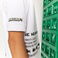 Lacoste X Minecraft Erkek Relaxed Fit Baskılı Beyaz Polo