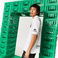 Lacoste X Minecraft Erkek Relaxed Fit Baskılı Beyaz Polo