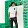 Lacoste X Minecraft Erkek Relaxed Fit Baskılı Beyaz Polo