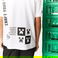 Lacoste X Minecraft Erkek Relaxed Fit Baskılı Beyaz Polo