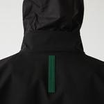 Lacoste Active Erkek Suya Dayanıklı Kapüşonlu Siyah Ceket