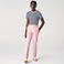 Lacoste L!VE Erkek Straight Fit Pembe Pantolon