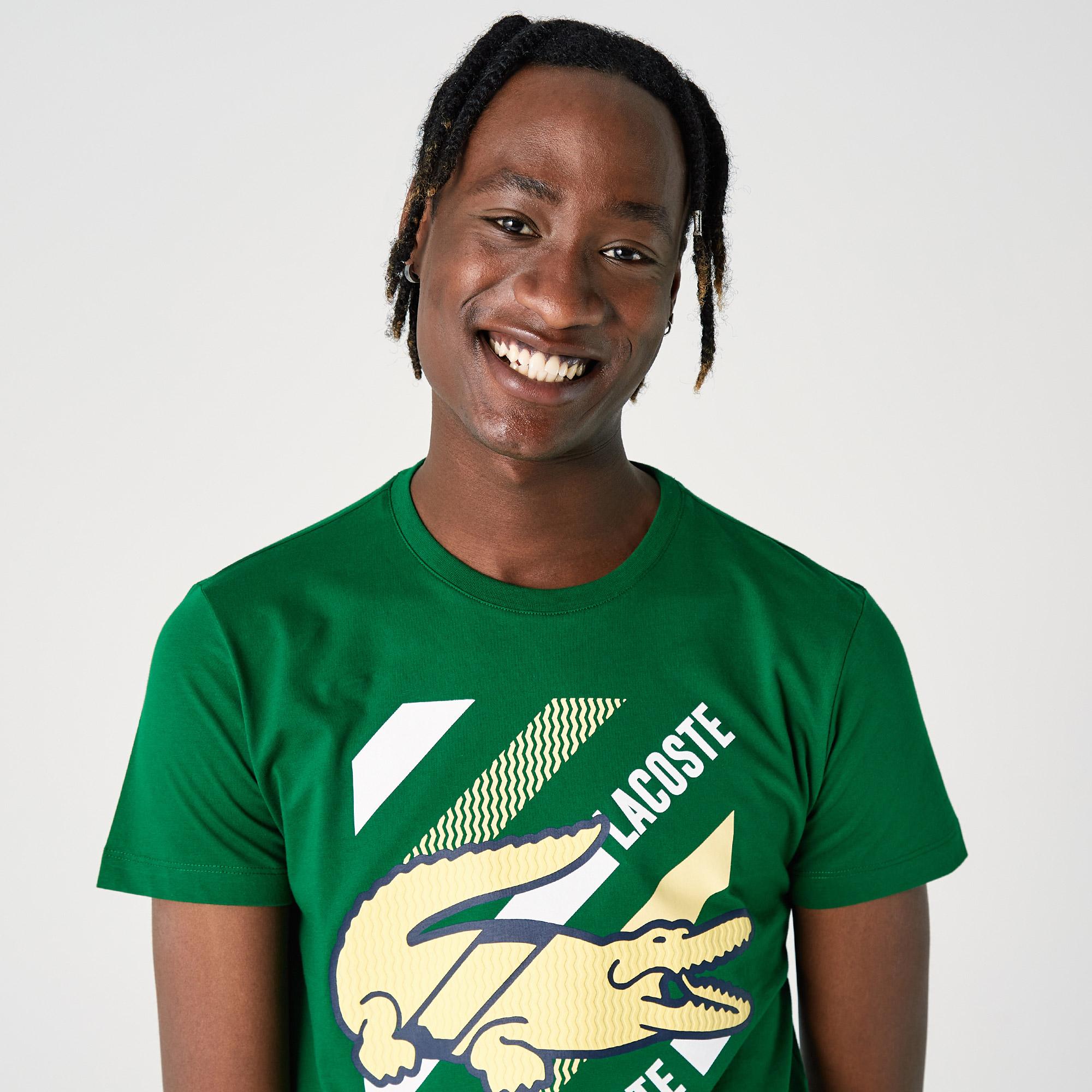 T shirt lacoste vert online