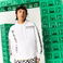 Lacoste X Minecraft Erkek Relaxed Fit Kapüşonlu Baskılı Beyaz Sweatshirt
