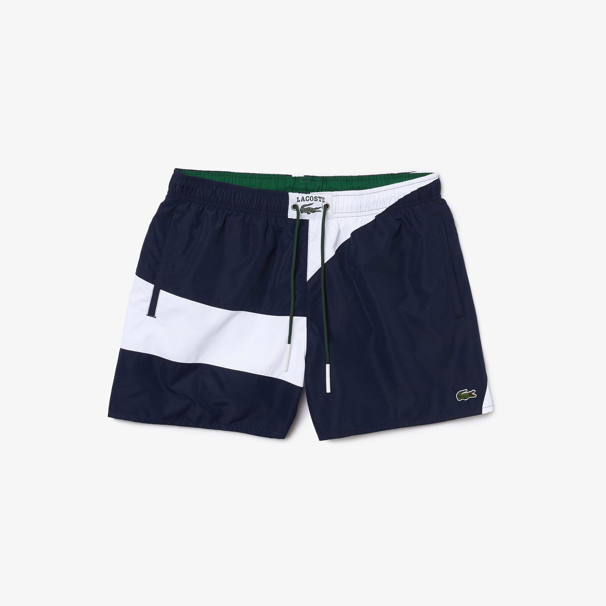 Lacoste Erkek Renk Bloklu Lacivert Mayo
