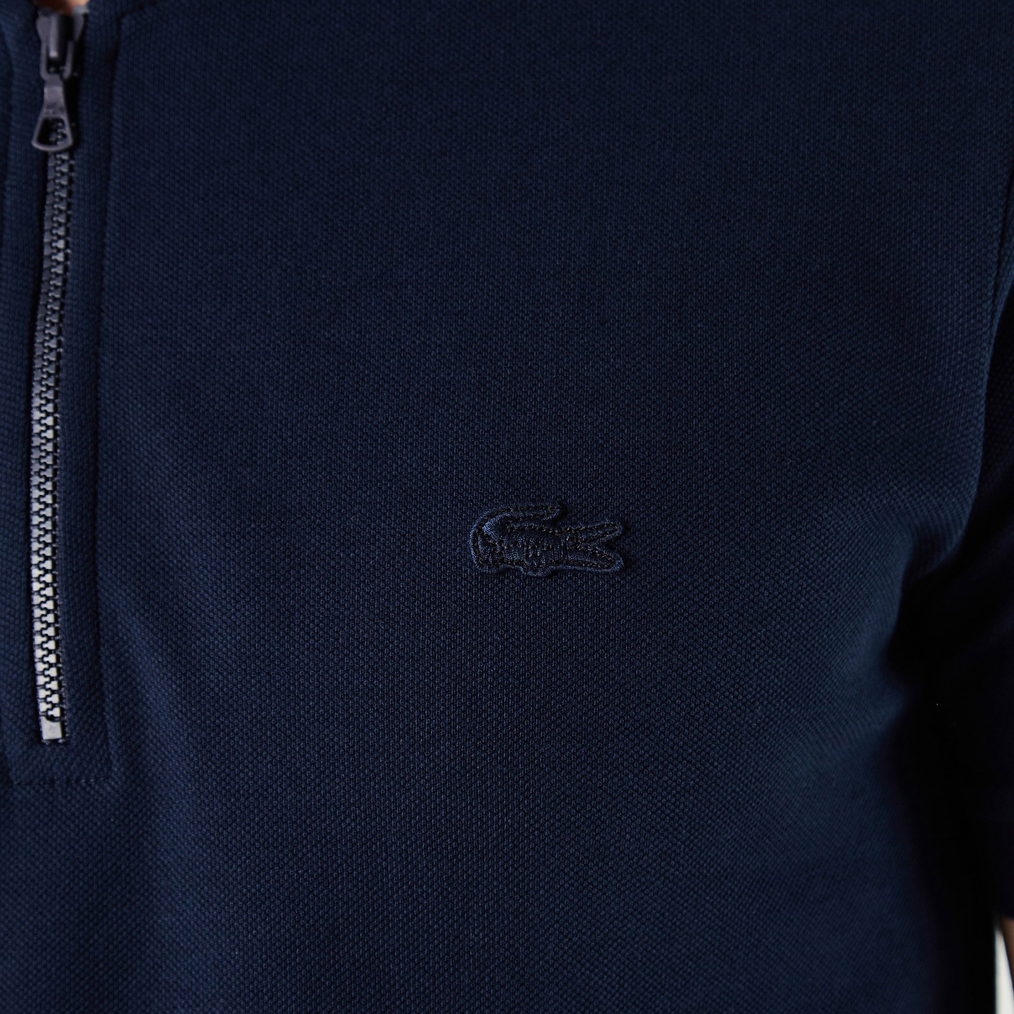Lacoste Erkek Regular Fit Hakim Yaka Baskılı Lacivert Polo