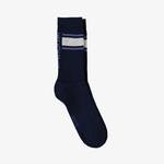 Lacoste Erkek Renk Bloklu Lacivert Çorap