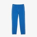 Lacoste SPORT Erkek Regular Fit Baskılı Mavi Pantolon