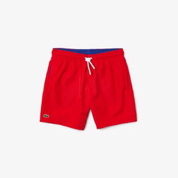 Lacoste Erkek Çocuk Kırmızı Mayo Şort Kırmızı