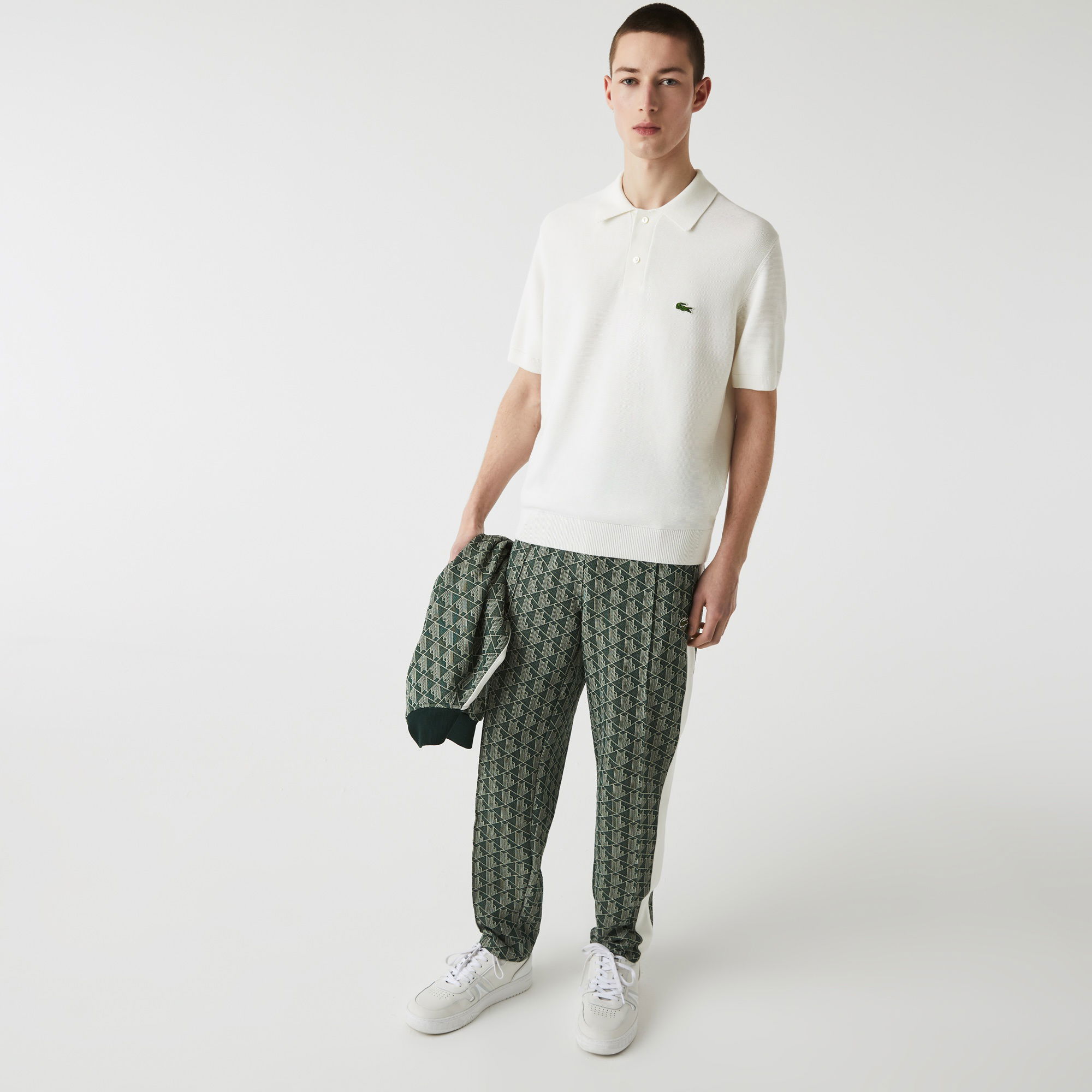 Lacoste Erkek Classic Fit Beyaz Polo