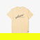 Lacoste Erkek Regular Fit Bisiklet Yaka Baskılı Bej T-Shirt