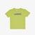 Lacoste Kız Çocuk Bisiklet Yaka Baskılı Sarı T-ShirtSarı