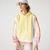 Lacoste L!VE Kadın Oversize Kapüşonlu Sarı Renk Bloklu SweatshirtSarı