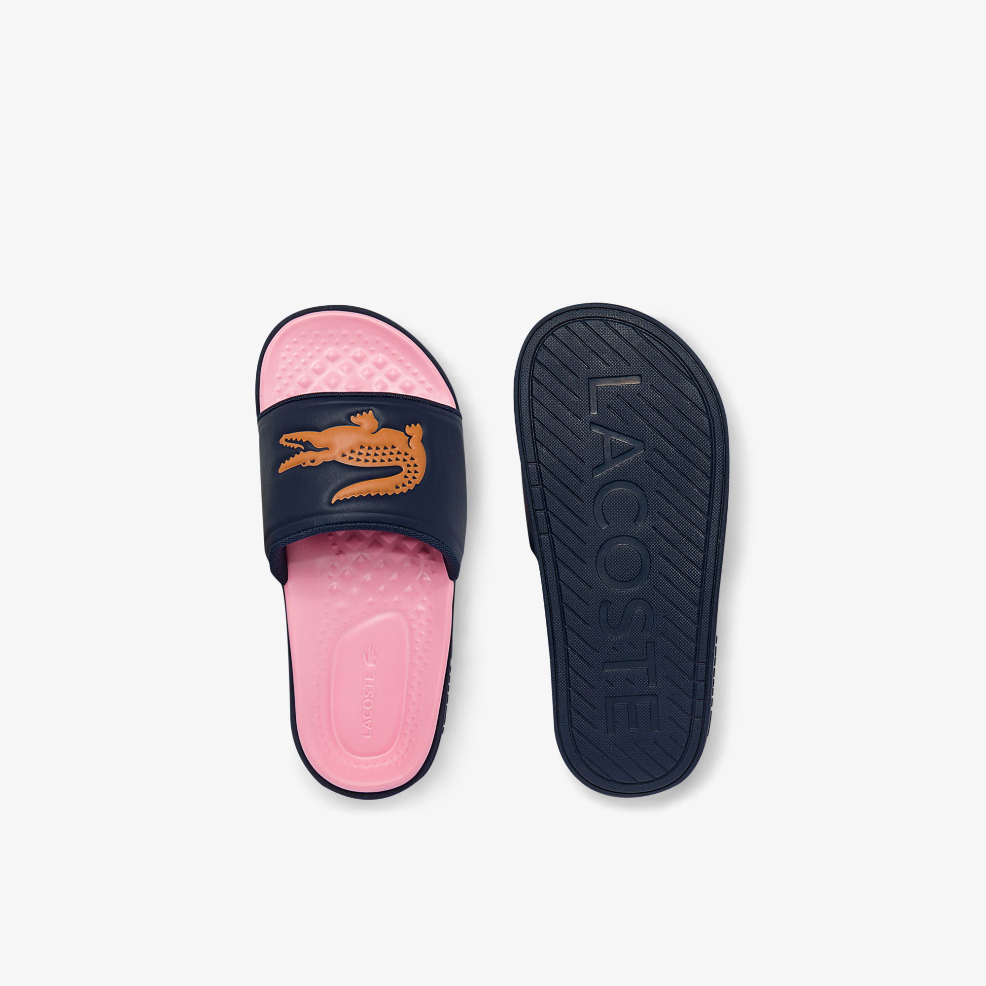 Lacoste Croco Kadın Lacivert Terlik