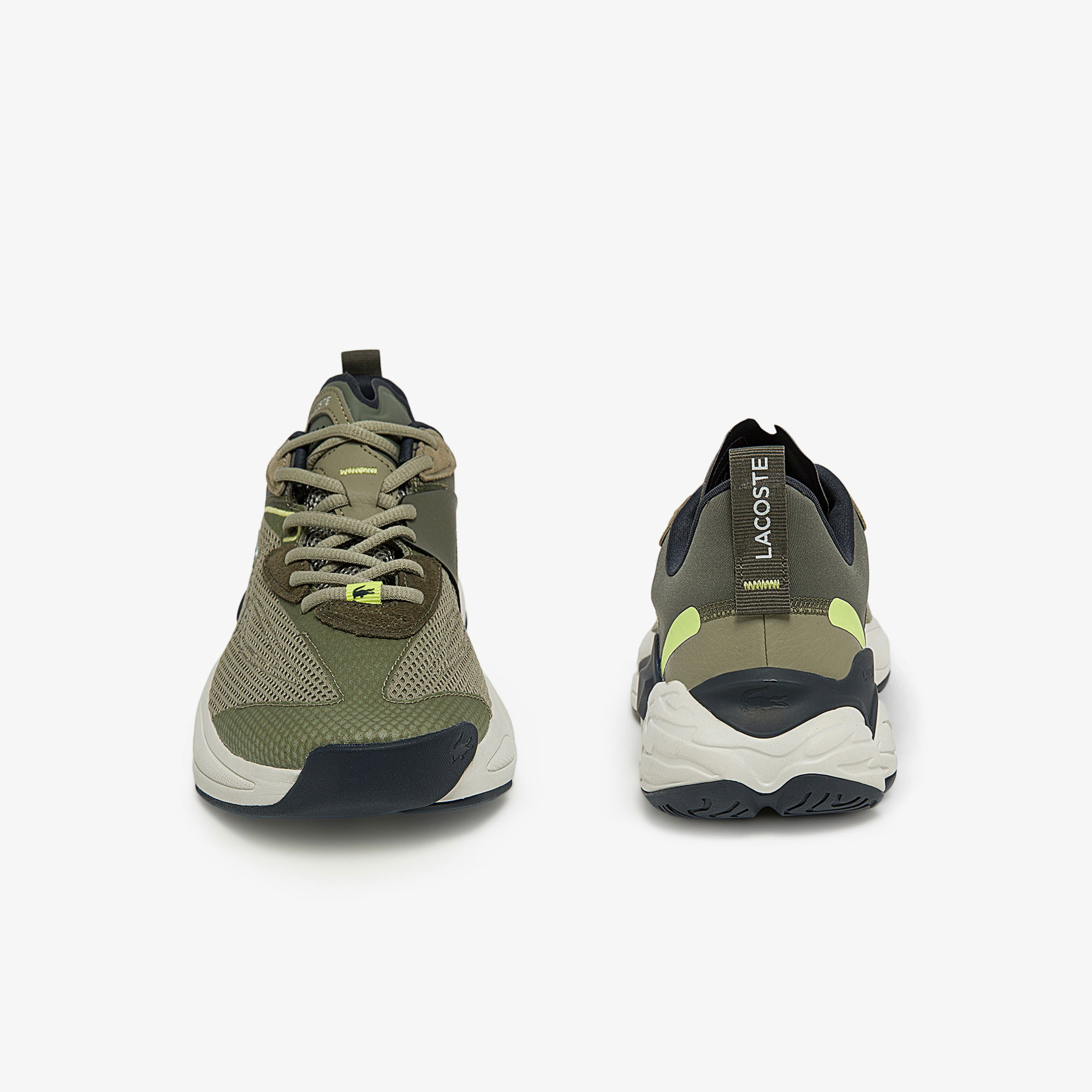 Lacoste Aceshot Erkek Haki Sneaker