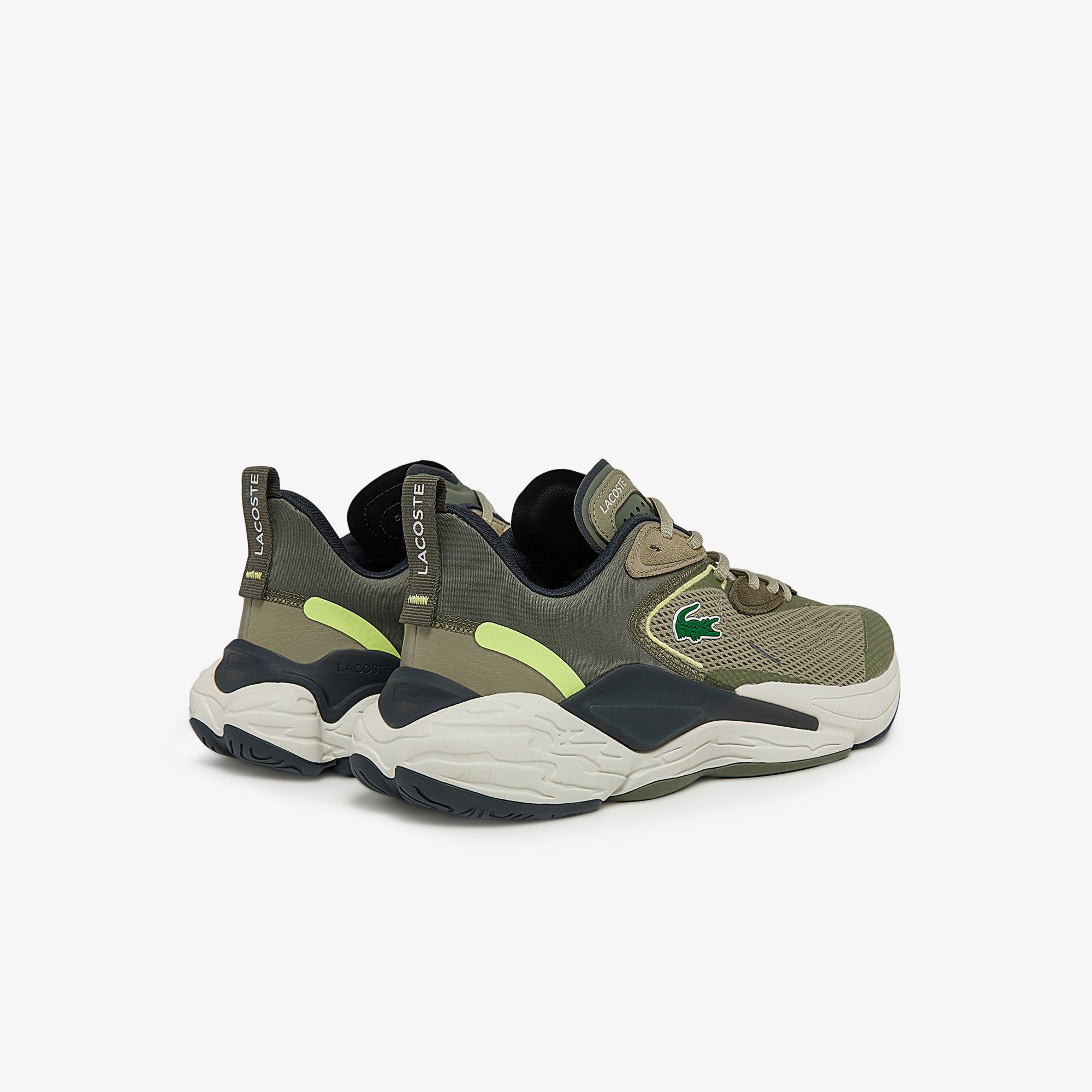 Lacoste Aceshot Erkek Haki Sneaker