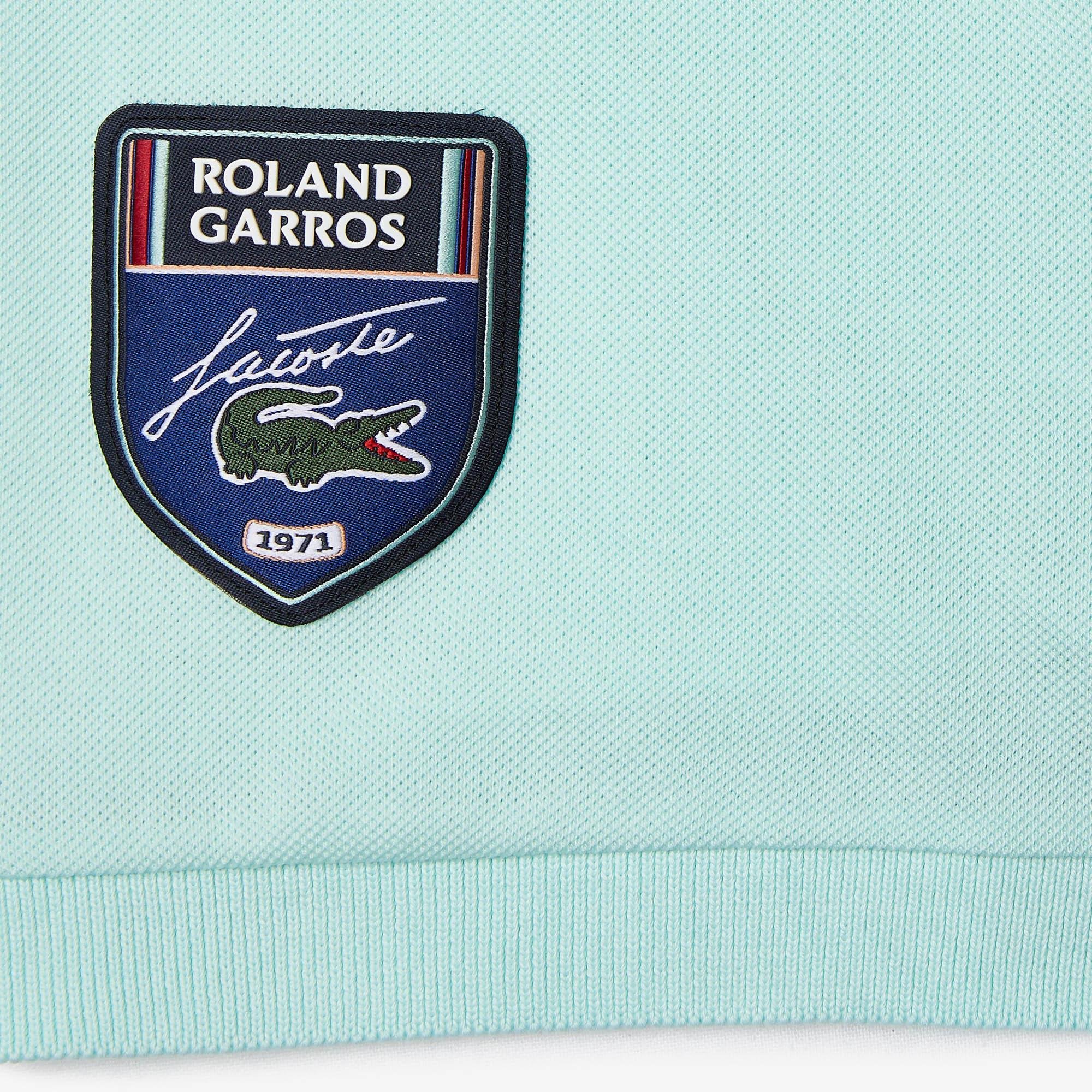 Lacoste Roland Garros Erkek Regular Fit Baskılı Mavi Polo