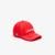 Lacoste Erkek Baskılı Kırmızı ŞapkaKırmızı