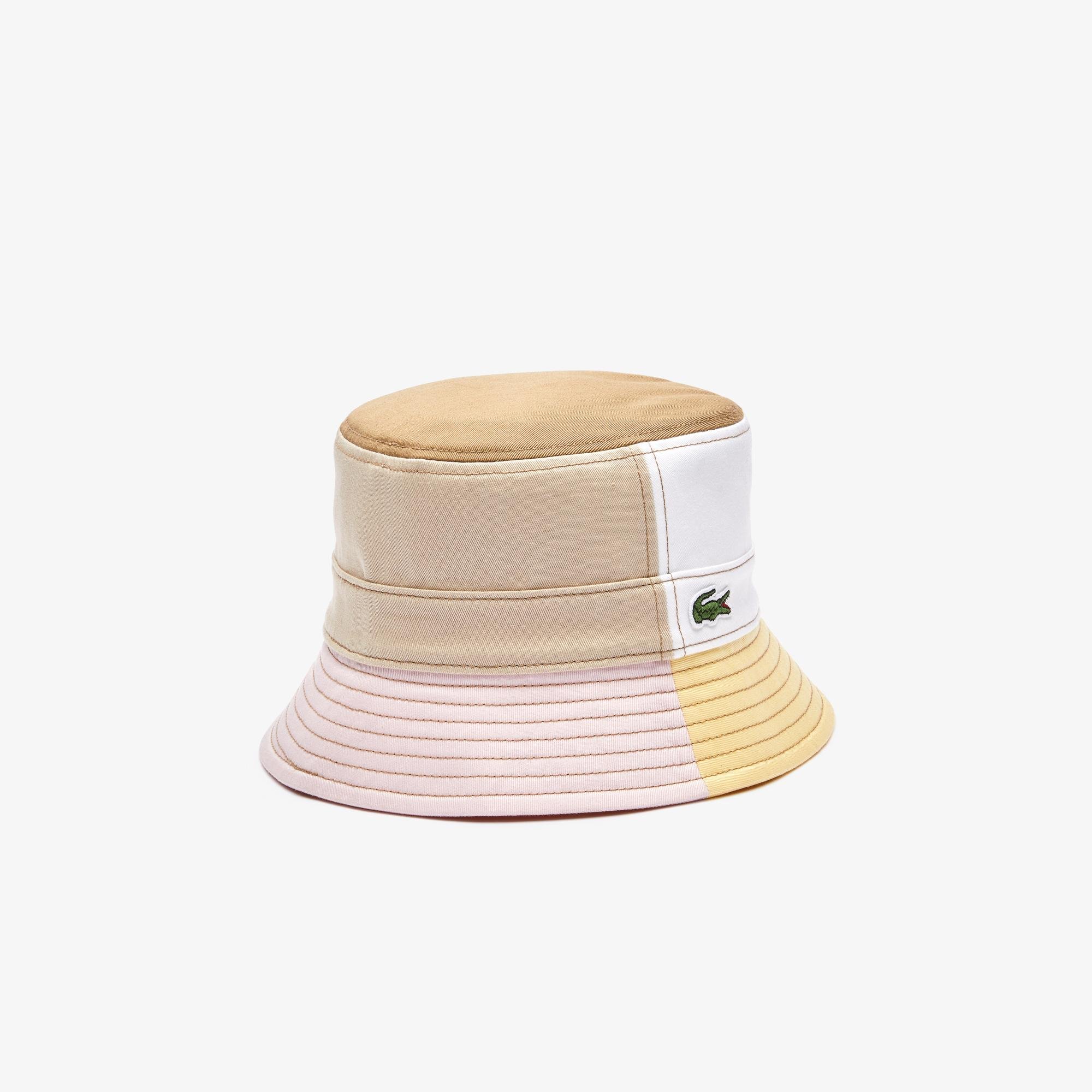 Lacoste Kadın Renk Bloklu Kahverengi Şapka