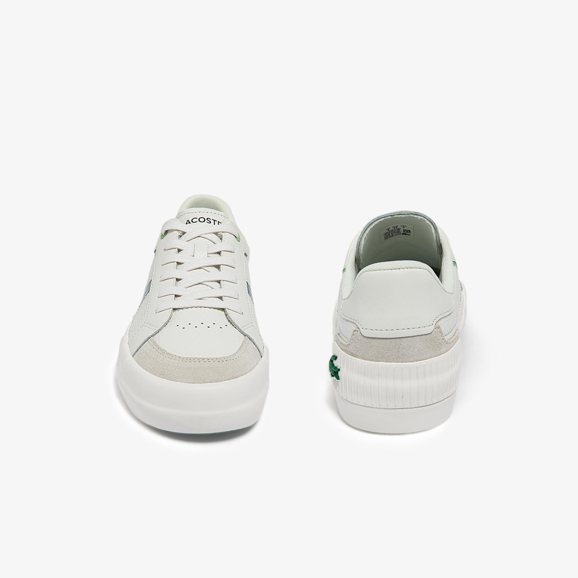 Lacoste L004 Mid Erkek Beyaz Sneaker