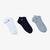 Lacoste Unisex 3'lü Renkli Çorap5KC