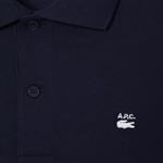 Lacoste X A.P.C Erkek Relaxed Fit Lacivert Polo