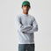 Lacoste Erkek Relaxed Fit Bisiklet Yaka Baskılı Gri Sweatshirt