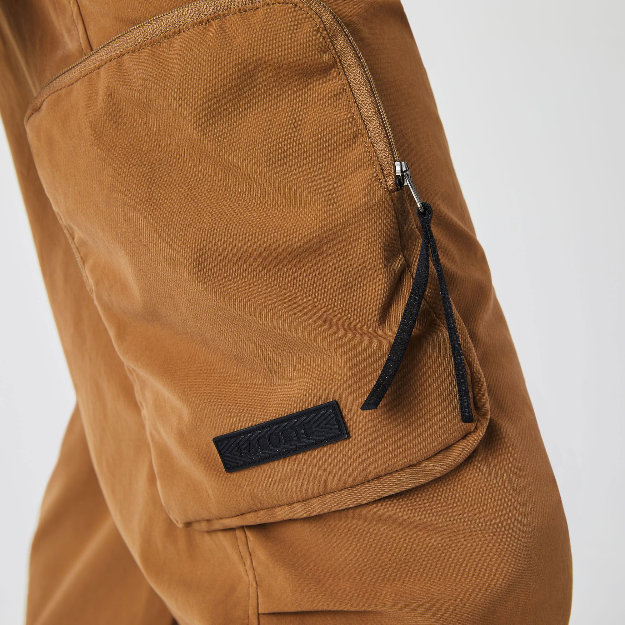 Lacoste Erkek Regular Fit Baskılı Jogger Kahverengi Eşofman Altı
