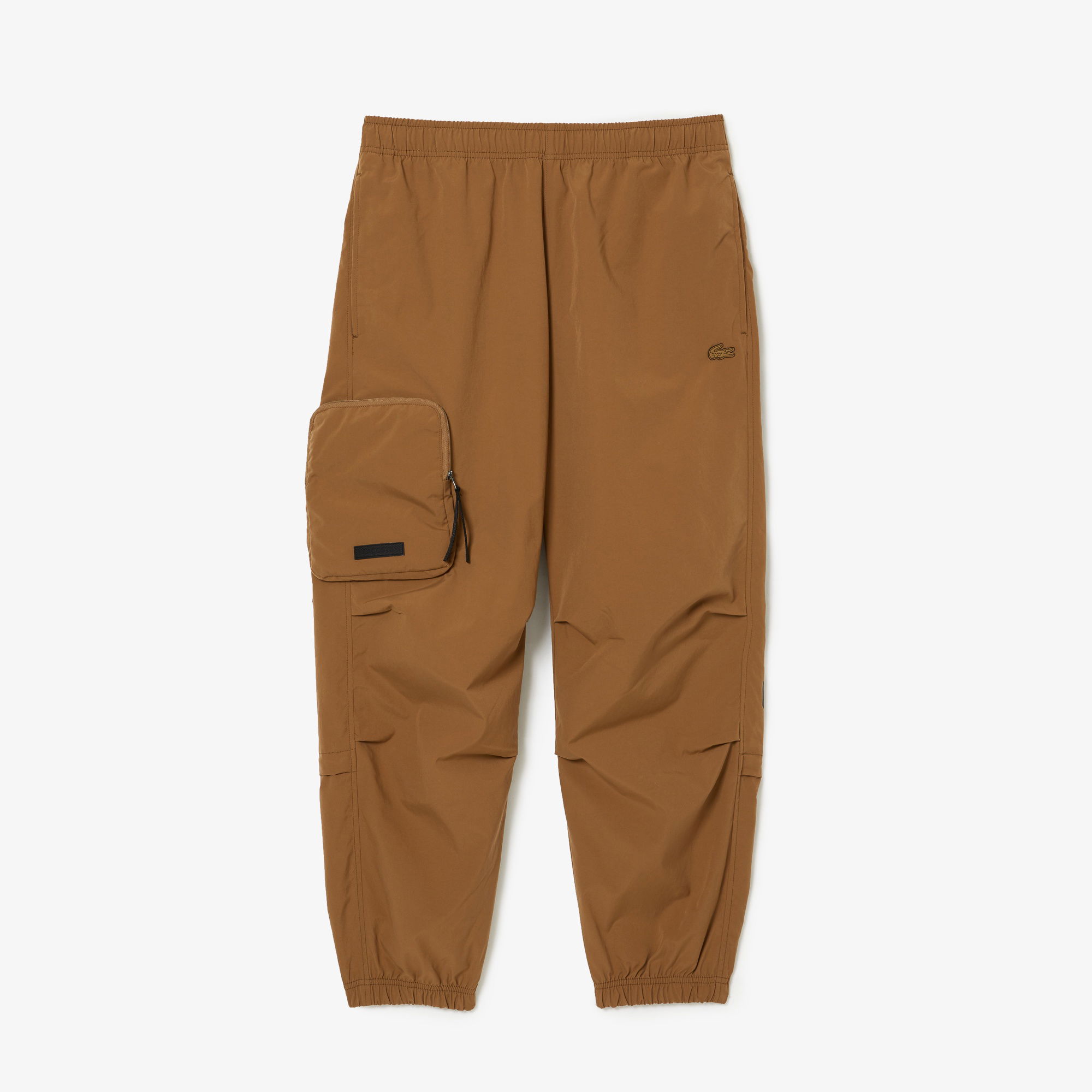 Lacoste Erkek Regular Fit Baskılı Jogger Kahverengi Eşofman Altı