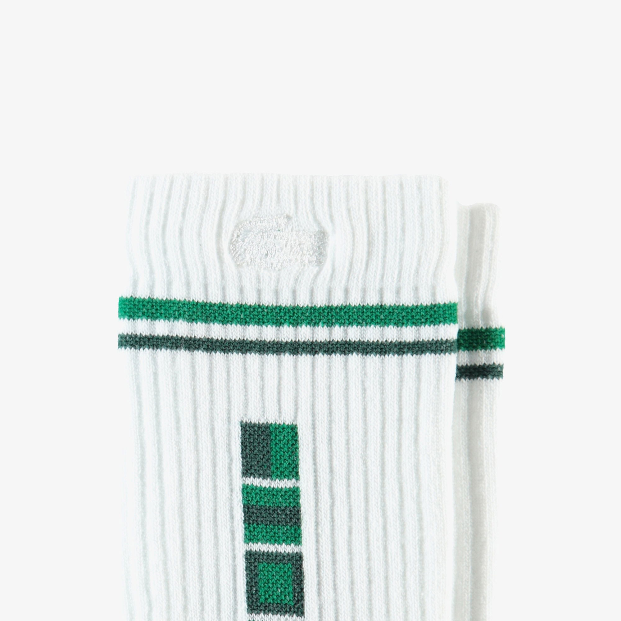 Lacoste Erkek Baskılı Beyaz Çorap