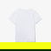 Lacoste Çocuk Bisiklet Yaka Beyaz T-Shirt