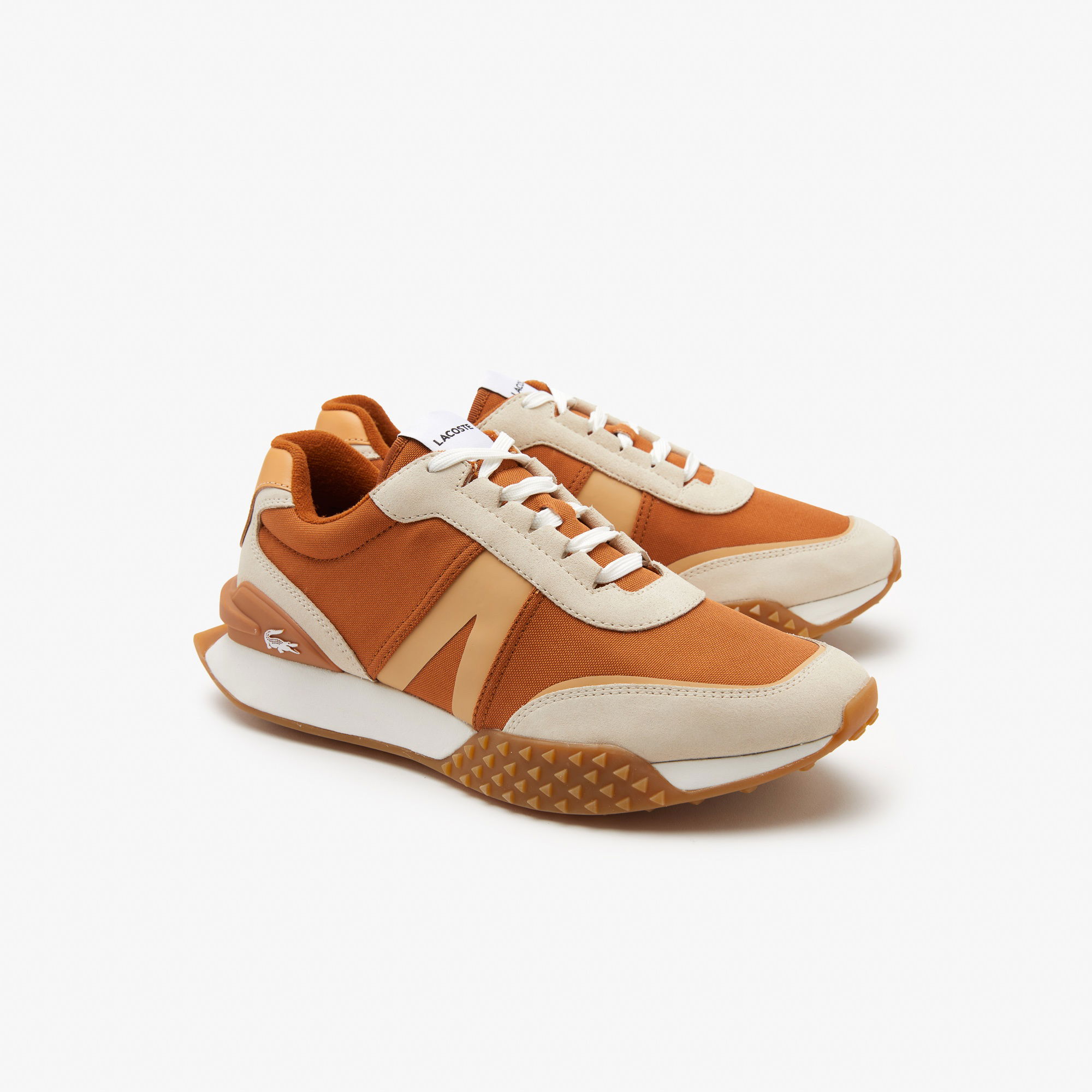 Lacoste SPORT L-Spin Deluxe Erkek Kahverengi Sneaker