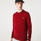 Lacoste Erkek Bisiklet Yaka Yün Bordo Kazak