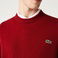 Lacoste Erkek Bisiklet Yaka Yün Bordo Kazak