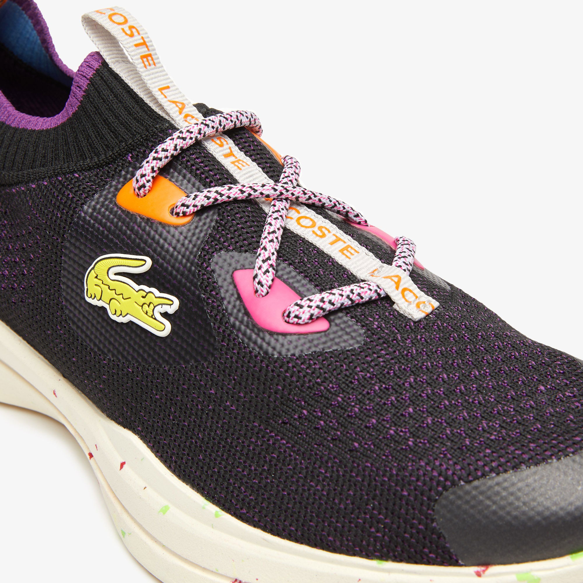 Lacoste SPORT Run Spin Eco Kadın Siyah Sneaker