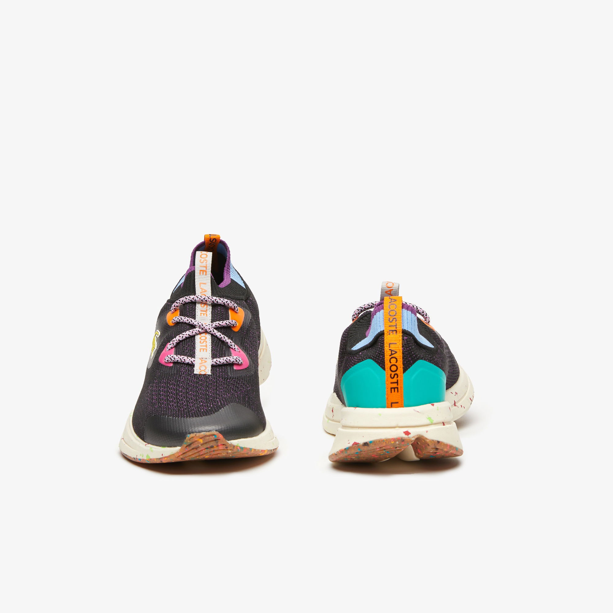 Lacoste SPORT Run Spin Eco Kadın Siyah Sneaker